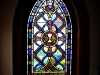 Stained glass window at St. Georges Episcopal Church in Clarksdale