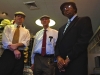 Blake H. Viar, owner Alvin Lansky and Hardy Phillips - the men of Mister Hats.