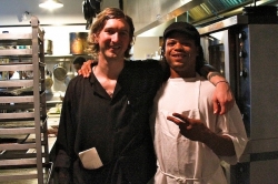 Server Joey Young and Chef John Blue in Clarksdale