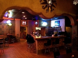 The bar and lounge at Guadalajara Restaurant in Clarksdale