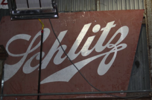 Schlitz Sign Photo by DB