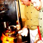 Kitchen Action during FRENCH NIGHT MADIDI. Photo by Callie Riddell.