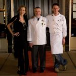 General Manager Madge Marley Howell, Chevalier and Master French Chef Philippe Boulot, Executive Chef Levi Minyard. Photography by Langdon Clay