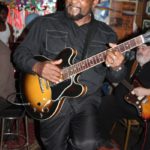 Classic shot of Super Chikan at Red's Blues Lounge in Clarksdale. Photo by The Delta Bohemian