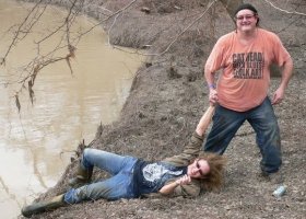 Poor William helping Magical Madge - Sunflower Expedition