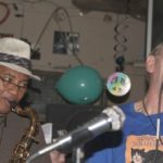 Alphonso Sanders and Watermelon Slim playing at Red's Blues Lounge in Clarksdale, MS. Photo by The Delta Bohemian