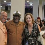 Paul E. Benjamen, President of North Atlantic Blues Records, BMA Award Winner Eddie Shaw, Magical Madge at Blues Music Awards. Photo by The Delta Bohemian