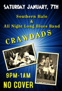 Saturday night at Crawdad's