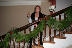 Magical Madge about to throw her bouquet at the Clark House in Clarksdale. Photo submitted.