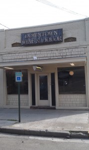 Downtown Wine and Liquor in Clarksdale. Photo and signage by Delta Debris.