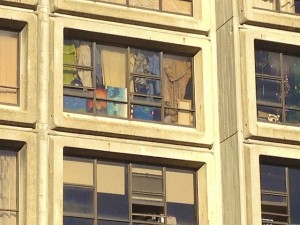 An apartment window in Downtown Sydney. Photo by DELTA BOHEMIAN