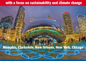 USA urban development tour with focus on sustainability.