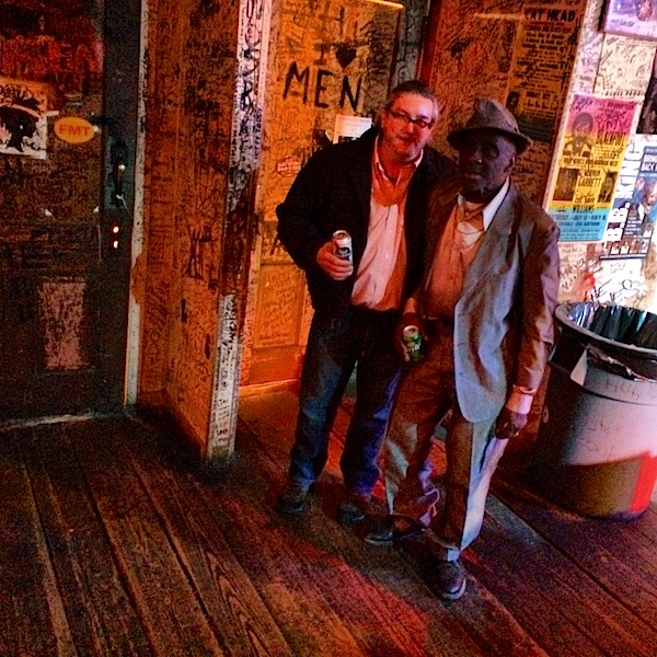 Billy "Poor William" Howell and Leo "Bud" Welch at GZBC in Clarksdale