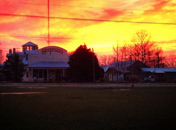 Hopson Commissary sunset - Photo by Poor William