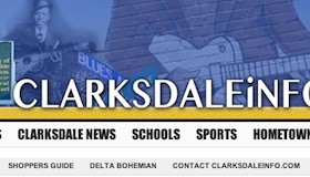 Clarksdale website with local news and information.