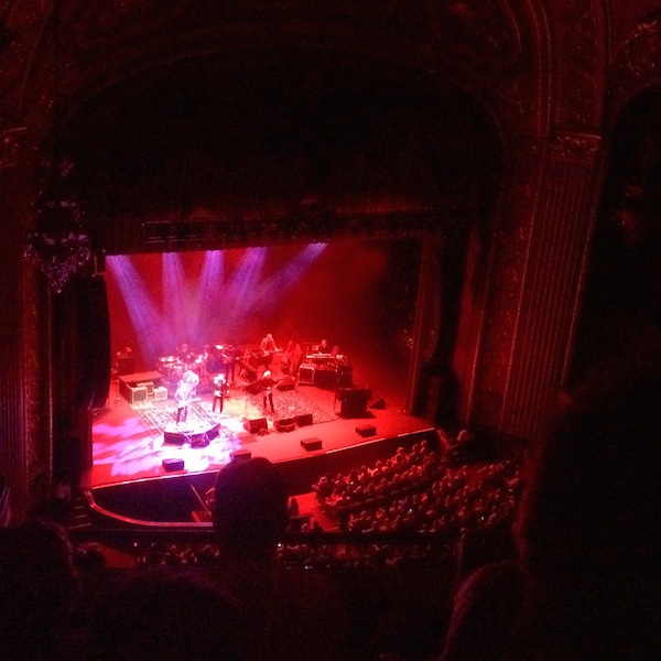 Crosby, Stills & Nash at the Orpheum in Memphis taken from the top row