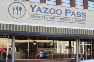 Yazoo Pass Espresso Bar, Bistro, Bakery storefront.