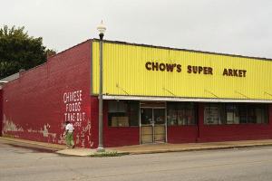 Chow's Super Arket, Chinese food store.