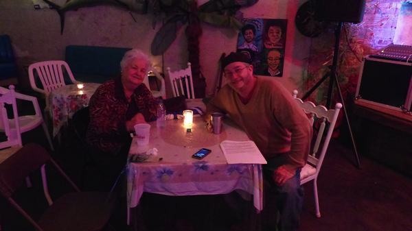 Mama Martha Jane Howell and Poor William at the New Roxy in Clarksdale