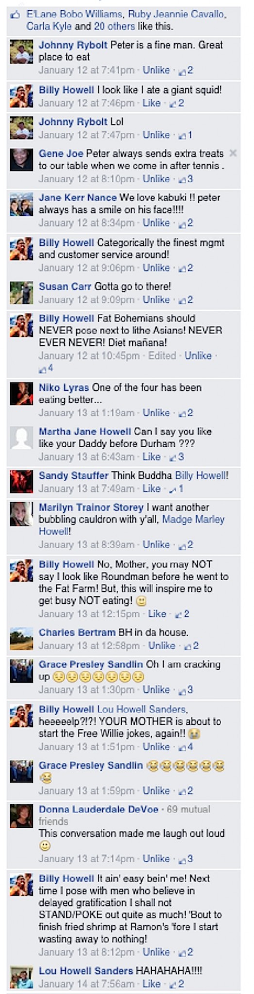 Facebook Comments with THE LITHE ORIENTALS photograph