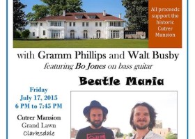 Beatle Mania concert at Cutter Mansion.