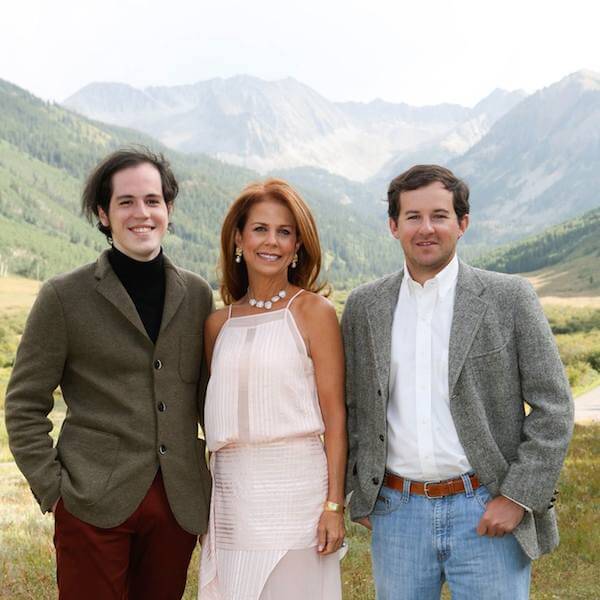 Filmmaker Mims Graeber, Pryor Buford Lampton, Lewis Graeber at Aspen Wedding