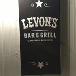 Levon's Bar & Grill, Clarksdale, Mississippi.