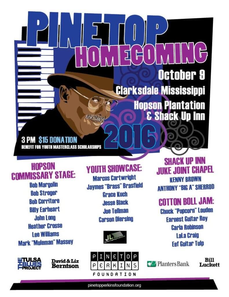 Pinetop Homecoming in Clarksdale