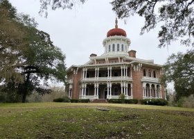 Visit Natchez and see Longwood, the unfinished dream home.