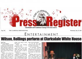 Wilson and Rollings perform at Clarksdale White House.