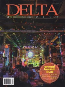 Delta Magazine cover, annual tourism issue.