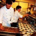 It takes a group effort among chefs to pull off something magical like FRENCH NIGHT MADIDI. Photo by Callie Riddell.