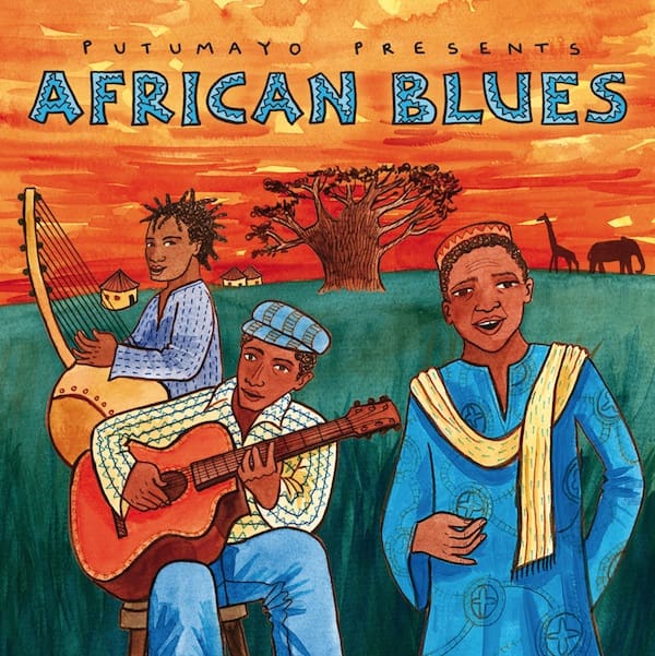 Cover of Putumayo World Music AFRICAN BLUES cd