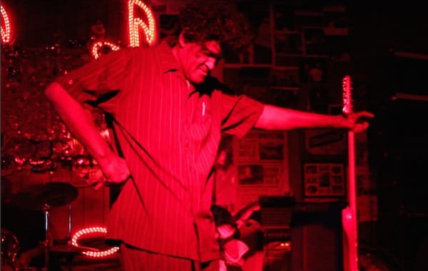 Robert Bilbo Walker at Red's Blues Club in Clarksdale - ©DELTA BOHEMIAN