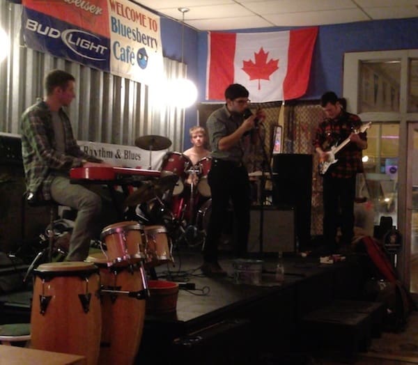 Charlie Patton's War at Bluesberry Cafe in Clarksdale