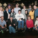 Clarksdale Arts Alliance Artists include (left to right) Bradley Gordon, Stan Street, Margaret Sherwood, Colby Gordon, Barbara Baine, Marjorie Orr, Chasiti Moore, Jason Roberts, Georgia Wilson Tindall, Rosa Wright, Chuck Lamb, Danny Paris, Joey Young, Nikki allen and Austin Britt.