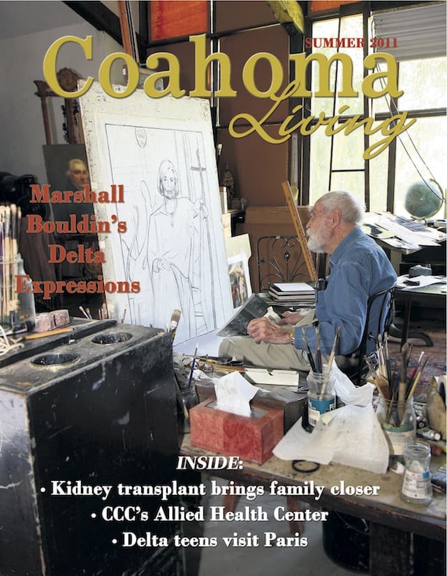 Cover of Coahoma Living 2011 from the Clarksdale Press Register. Photo by DELTA BOHEMIAN TROY CATCHINGS