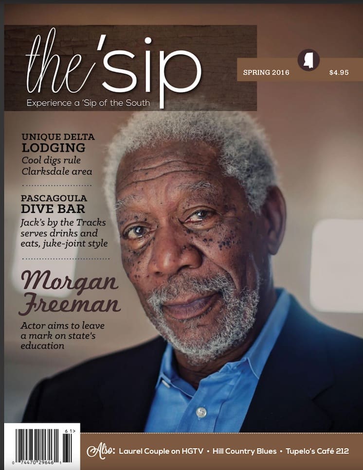 The 'sip magazine with a portrait