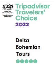Five-star rating for Delta Bohemian Tours