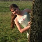 Young & Free writer Corinne Vance Easter 2004 in Sumner, Mississippi
