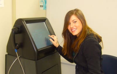 Corinne Vance taking her driver license test in Clarksdale, MS. Photo by The Delta Bohemian