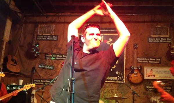Daddy Rich at Ground Zero Blues Club in Clarksdale, Mississippi July 28, 2011