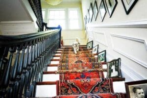 Official greeter at the Clarksdale White House Dandy loves everybody, especially Mia