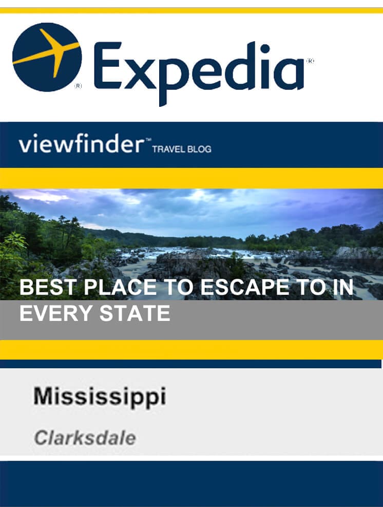 Clarksdale scenic view in travel article