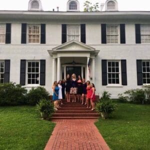 Bachelorette Party at Clarksdale White House - they met Deak Harp and got a performance