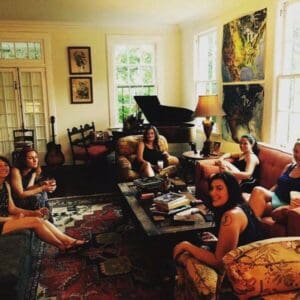 Bachelorette Party at Clarksdale White House - they met Deak Harp and got a performance