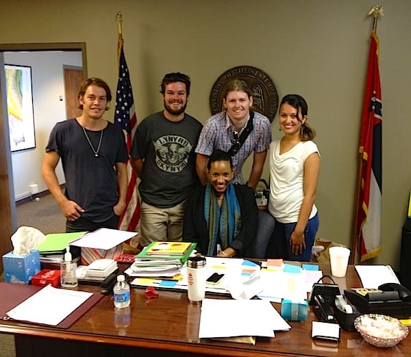 Harry Dixon, Luke Bateman, Ryan Hutt, Heather Williams, Kimberly Molina