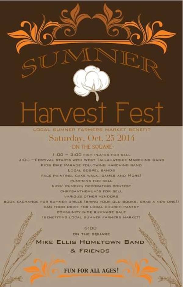 Sumner Harvest Festival Poster