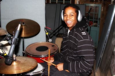 Another shot of Drummer Lee Williams one of Clarksdale's talented artists!