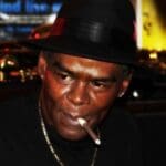 Bill "Howl-N-Madd" Perry at Red's Blues Club in Clarksdale during the Birthday Party. Photo by The Delta Bohemian
